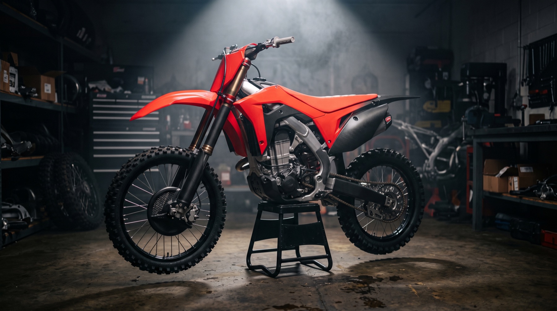 Honda CRF450R factory bike