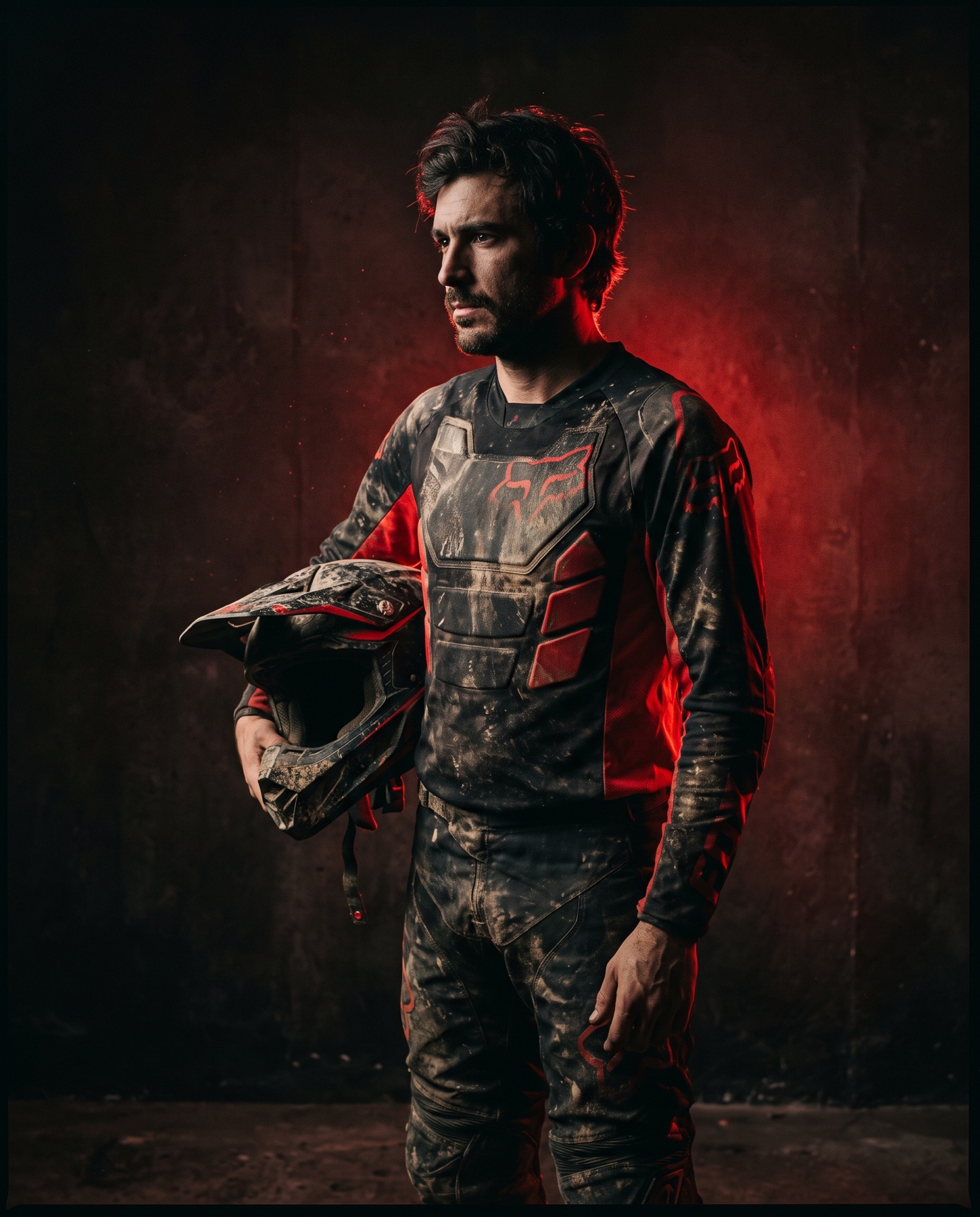 Rider 45 studio portrait